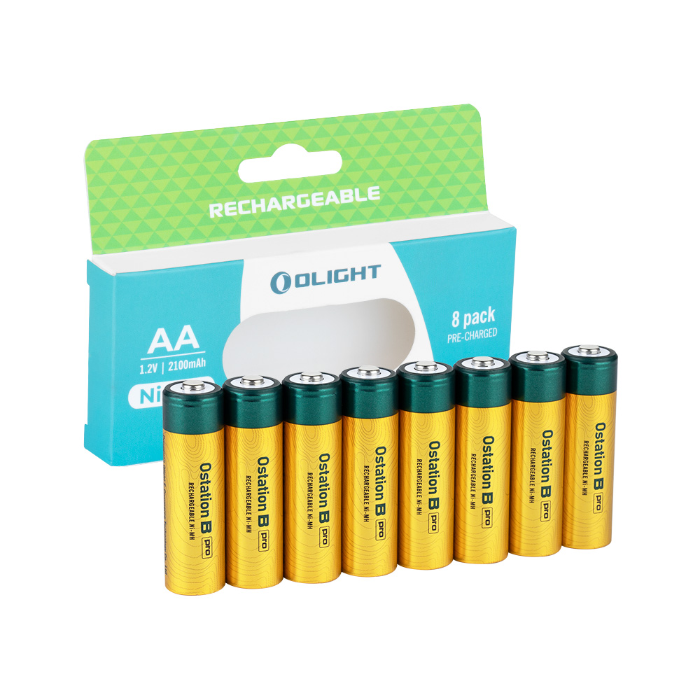 Ostation B pro, AA 8pcs/pack, 2100mAh/pc
