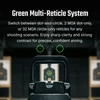 Olight Osight SE Green Multi-Reticle System with Dot-and-Circle for Precise Shooting