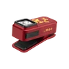 Olight Red OCLIP PRO clip light with gold Chinese characters, angled view, for portable hands-free lighting.