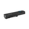 Olight Black ArkPro Lite Flashlight Side View with Blue Button and Pocket Clip for Everyday Carry