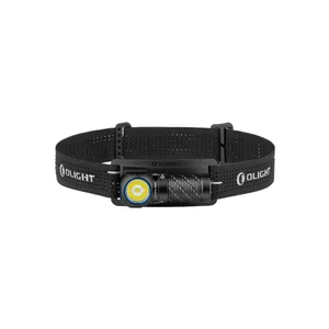 Olight Perun 3 Mini LED Headlamp with Black Elastic Headband for Hands-Free Lighting