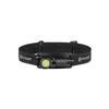 Olight Black Perun 3 Mini Headlamp Front View with Adjustable Strap and Bright LED for Hands-Free Lighting