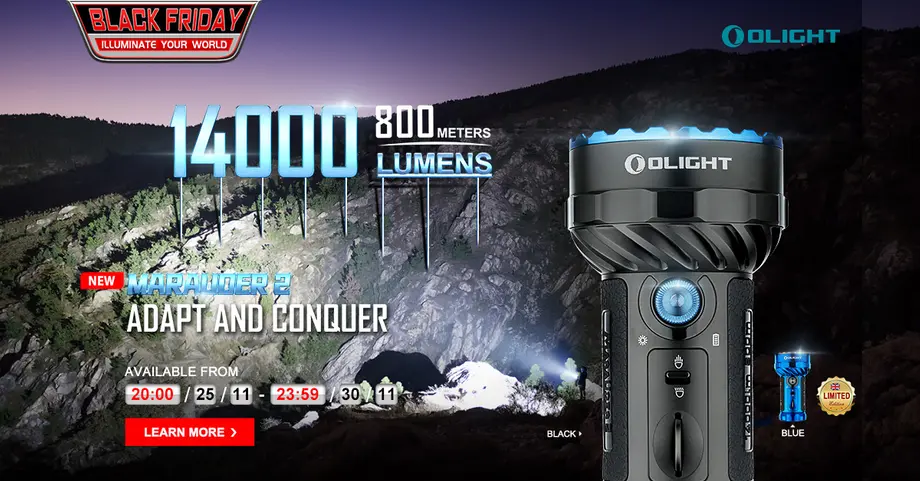 Marauder 2 —— LUMENS MONSTER! 14000 LUMENS!