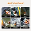 Multi-functional outdoor pump: inflation, deflation, lighting, air blowing, compression, dust cleaning.