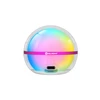 Olight Sphere C colorful spherical ambient light with USB-C charging port and glowing rainbow colors