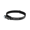 Olight Black Perun 3 Mini Headlamp on white background with adjustable headband for hands-free illumination