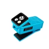 Blue Olight Oclip rechargeable clip-on EDC flashlight with adjustable tilting head and triple LED emitters