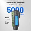 5000 mAh high-capacity battery for over 11 hours runtime, powering adventures with extended operation