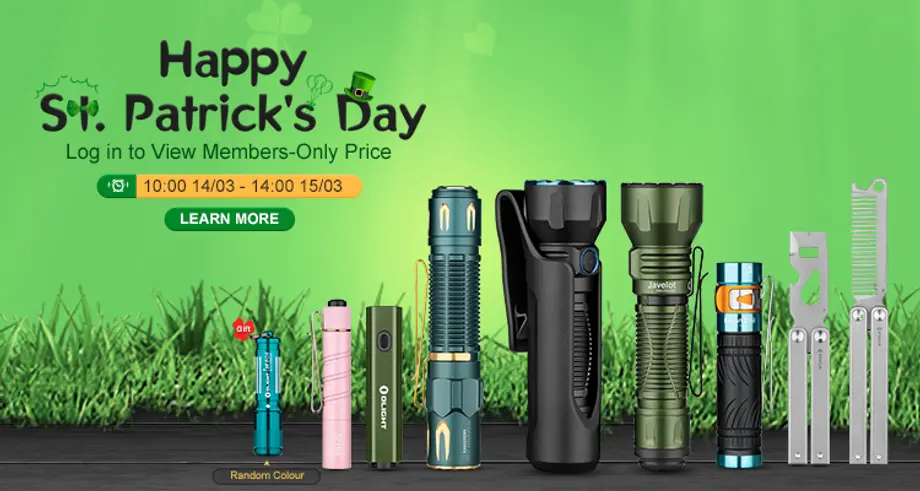 March New Launch! Celebrate St. Patrick's Day with Olight
