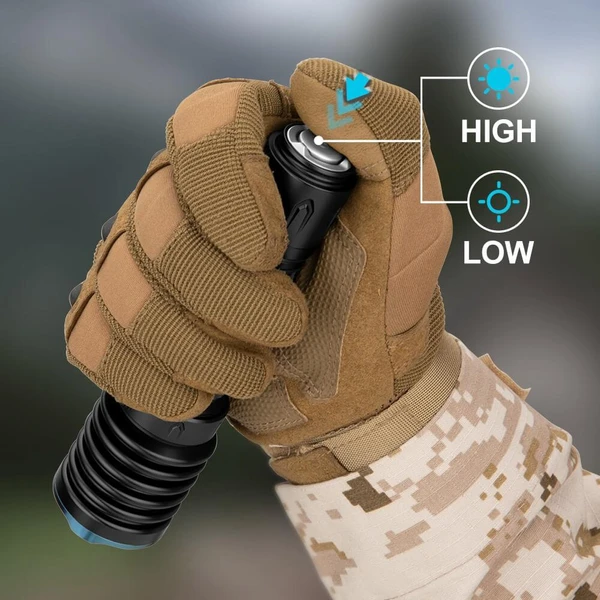 Warrior X 3 Bright Torch 2500 Lumens Long Range Light 560 Meters