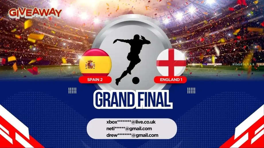 Football Final Giveaway: Who Will Lift the Trophy?