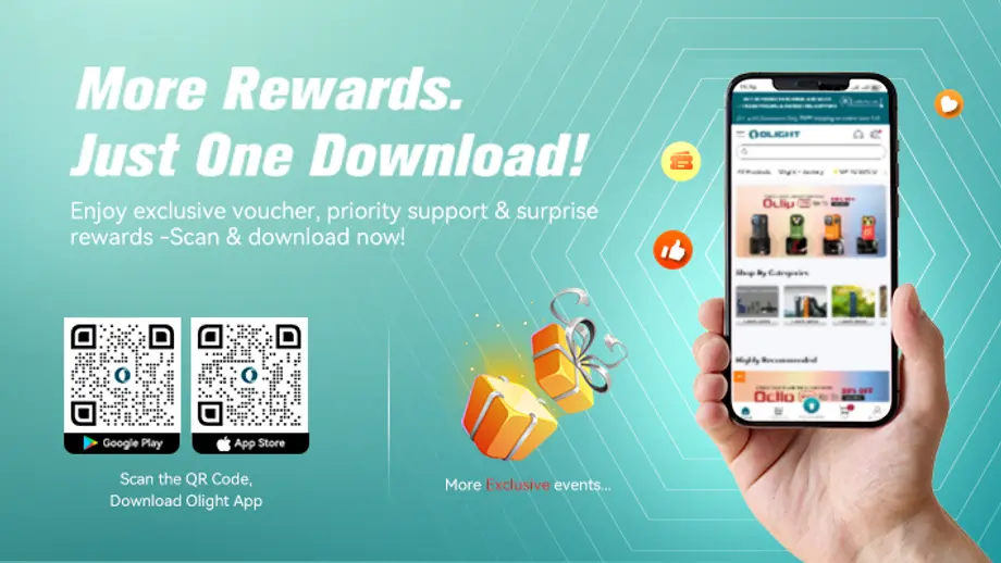 Download Olight App, You Can Do More Amazing Things!