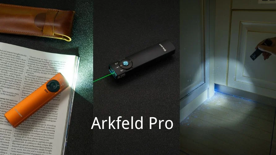 Olight Arkfeld Pro Three Light Source Flat EDC Torch