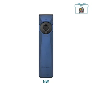 Olight Blue Arkfeld Ultra Front View with UV, Laser, and LED functions for everyday carry