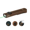 Arkfeld EDC Torch Light with Laser Pointer for Lectures Desert Tan CW
