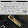 Olight ArkPro Zombie Green Flat Flashlight with Specs Table Illustrating UV Light and Green Laser for EDC Gear Users