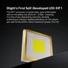 Olight ArkPro Ultra Flashlight EIP 1 Self-Developed LED Chip Close Up for High Efficiency Pure White Beam Performance