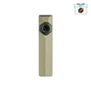 Olight Olive Green ArkPro Flat EDC Flashlight Front View with Laser and UV Light for Outdoor Hiking and Everyday Carry