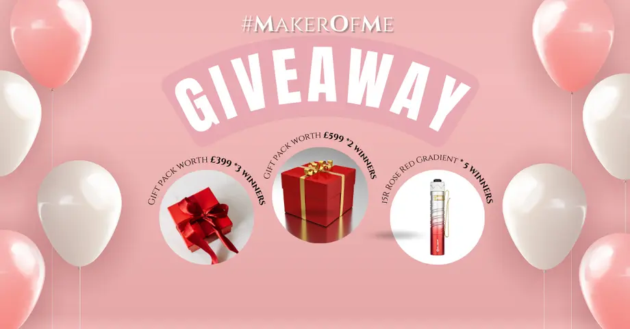 You are invited to the #MakerOfMe Giveaway