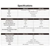 Olight Baton 4 Pro and Baton Ultra Specifications Table for Technical Comparison and Product Details