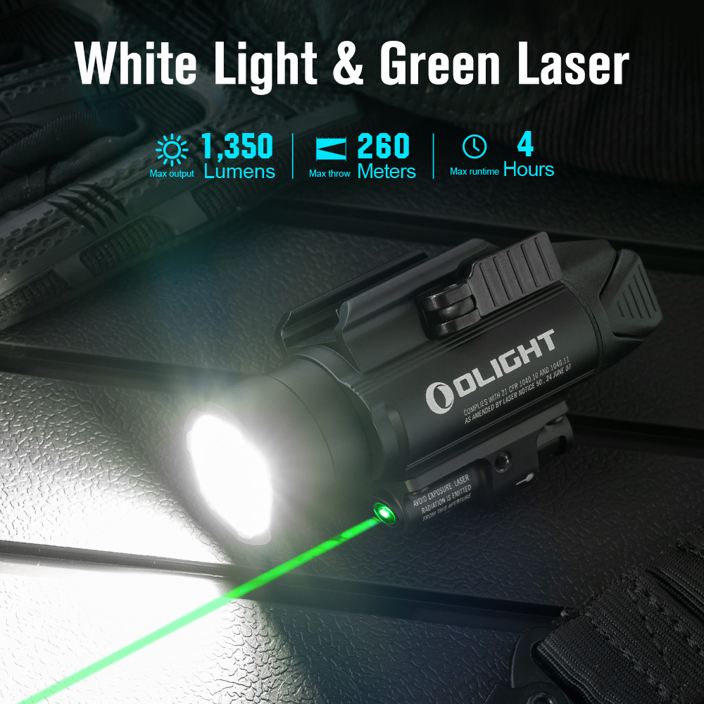 Olight Baldr Pro with Green Laser UK - Olight UK - Olight UK