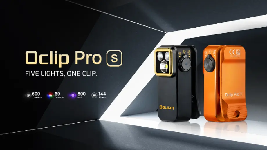 Best UK EDC Clip-On Torch: Olight Oclip Pro S / Pro / Ultra