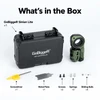 GoBiggeR Sinian Lite package contents including case, screwdriver, metal plate, screws, springs, and sliding balls