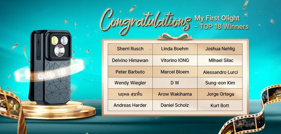 MY FIRST OLIGHT——Every Beam Tells a Tale: Your Olight Experience, Your Voice