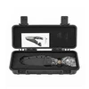 Rock Apex fixed blade tactical knife with kydex sheath secured in foam-padded hard carrying case with manual