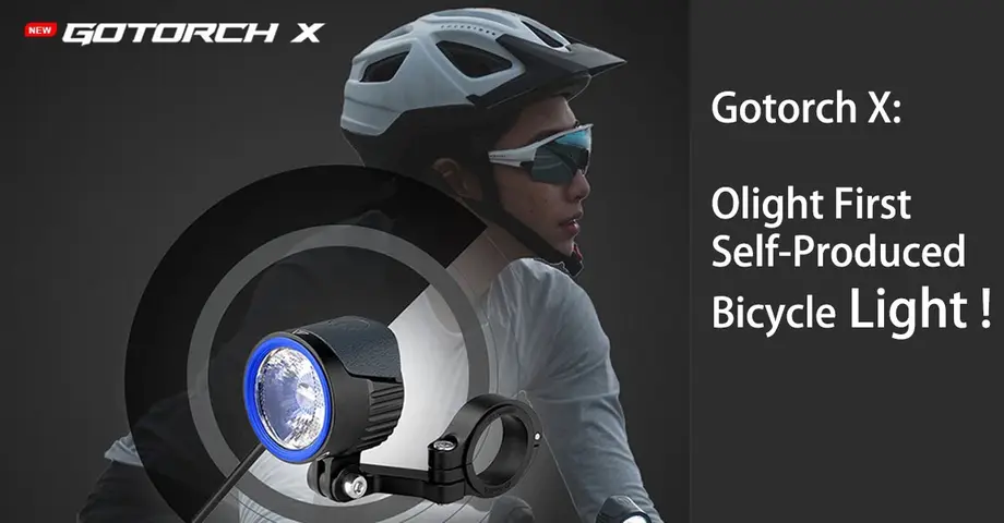 Gotorch X: Olight First Self-Produced Bicycle Light