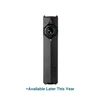 Olight black flat EDC flashlight with selector dial and battery indicator on white background