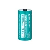 Olight 32650 7500mAh 3.7V rechargeable lithium-ion battery with built-in over-charging prevention circuit.