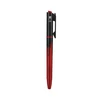 Olight Red and Black Open 3 Ballpoint Pen with Blood Drip Pattern and Pocket Clip for EDC and Writing