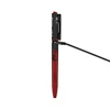 Olight Red and Black Open 3 Penlight Charging via USB-C Cable for Everyday Carry and Writing