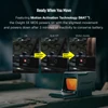 Olight Osight SE MOS red dot sight showcasing its motion activation technology with auto-on and auto-off features.