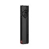 Olight Arkfeld Ultra flat EDC flashlight with UV light and laser pointer, durable black aluminum body, isolated on white