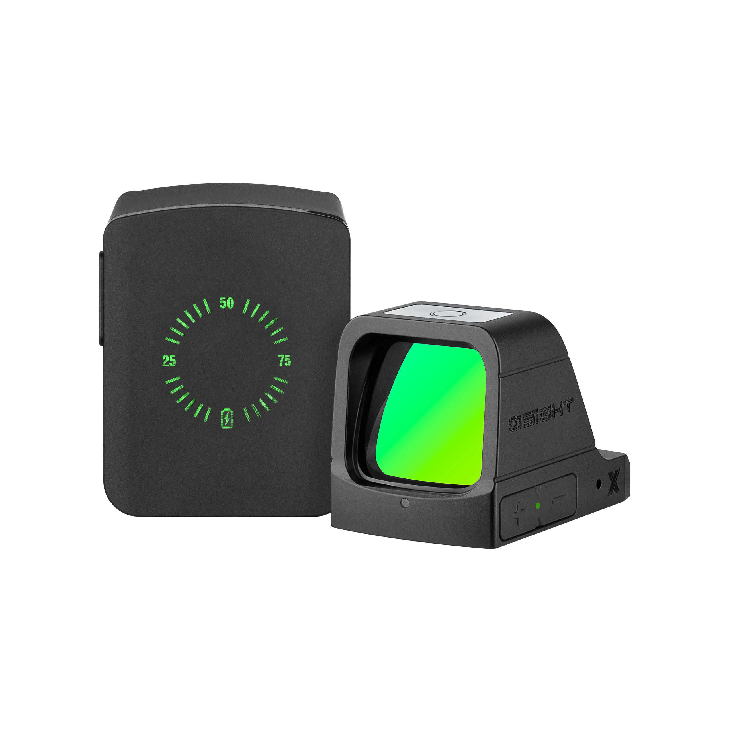 OLIGH OSIGHT 3MOA グリーンドット Osight X 3 MOA Dot & 32 MOA Circle with OAL Material - Olight UK