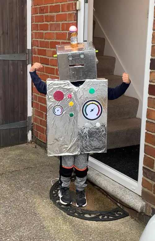 O-Bot fancy dress day!