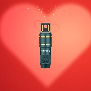 Olight Dark Green Imini 2 Flashlight with USB-C Charging Port for Everyday Carry and Emergency Lighting