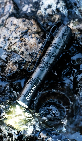 I3T 2 EOS Small EDC Torch 300lm Dual Fuel AAA Pocket Flashlight
