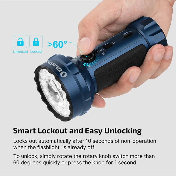 Marauder Mini 2 Compact Flashlight 10000 Lumens 750m Throw USB-C