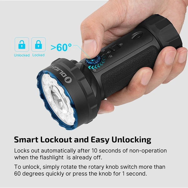 Marauder Mini 2 10000 Lumens Searchlight Compact Powerful Torch
