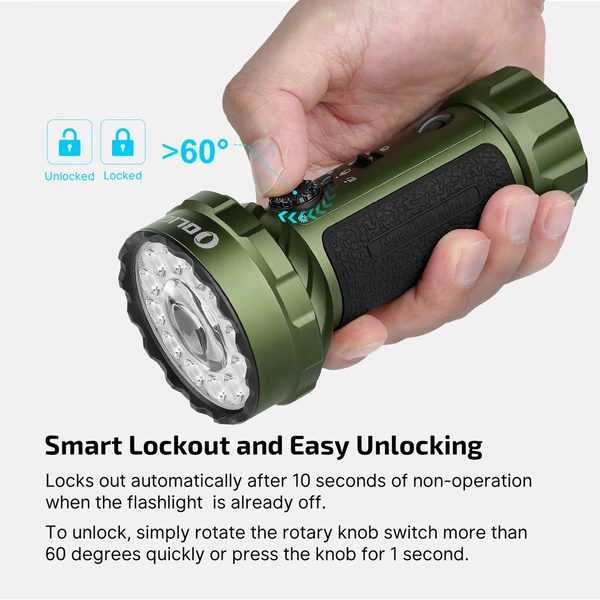 Marauder Mini 2 10000 Lumens Searchlight Compact Powerful Torch