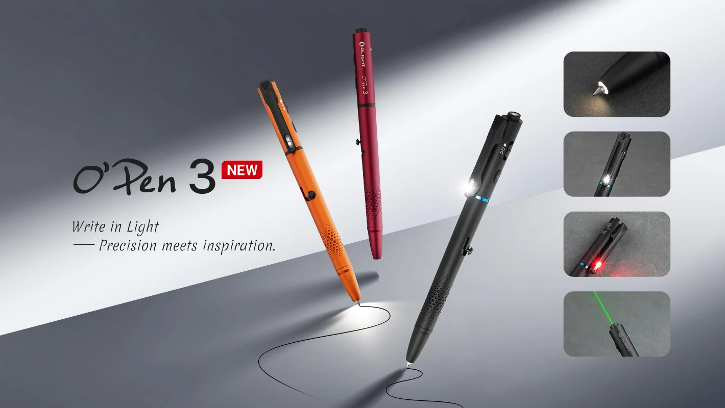 The Ultimate EDC Tool? Olight O'Pen Series Review 2025: Open 3 vs. Pro vs. Glow