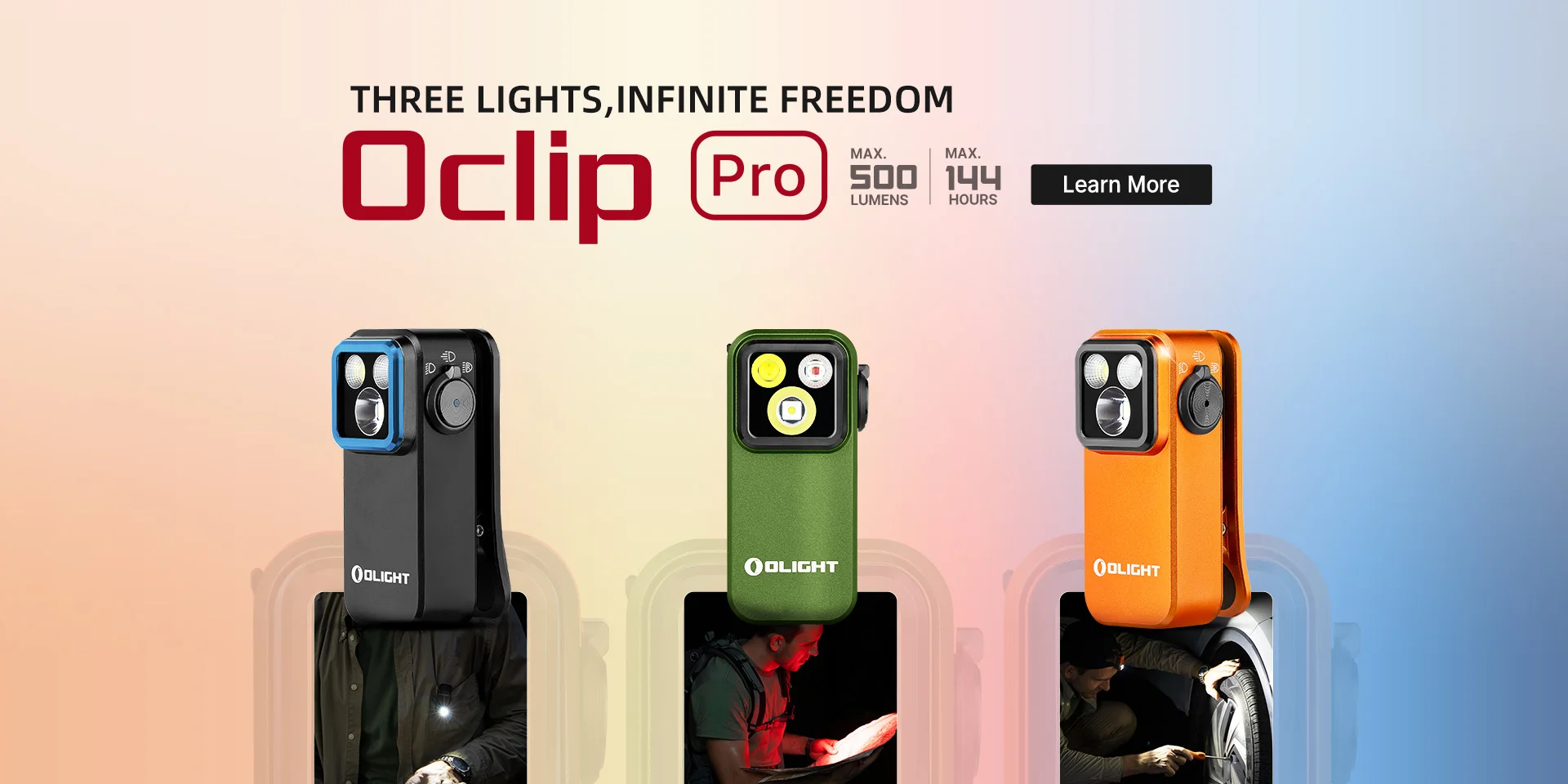 Oclip Pro—Free Your Hands, Light Up Your Life