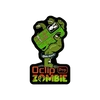 Olight Oclip Pro Zombie sticker: green zombie hand gripping an Olight branded device.