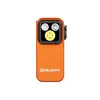 Olight Orange Oclip Pro EDC Light Front View with Magnetic Clip and Multi-LED for Portable Illumination