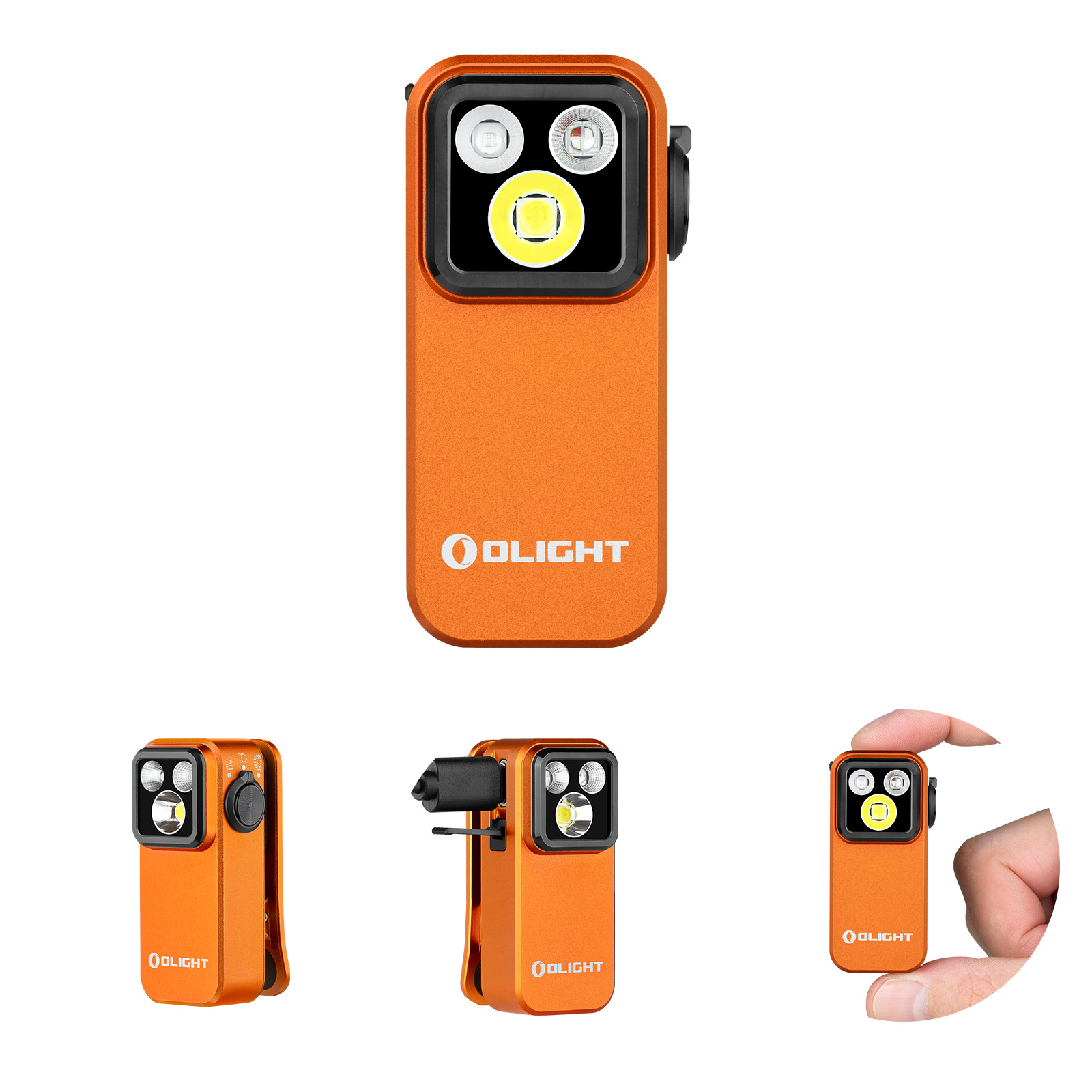 Olight Oclip Pro S 5-in-1 Clip Torch Uv & Rgb Magnetic Light