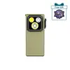 Olight Oclip Ultra mini EDC LED flashlight in olive green, free gift included.