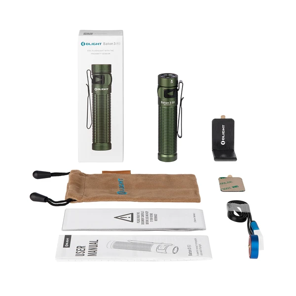 Baton 3 Pro 1500 Lumens Rechargeable Torch Compact Powerful